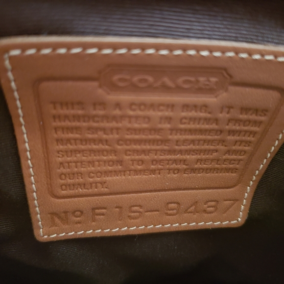 Coach Legacy Leather & Suede Business Tote - Picture 7 of 8